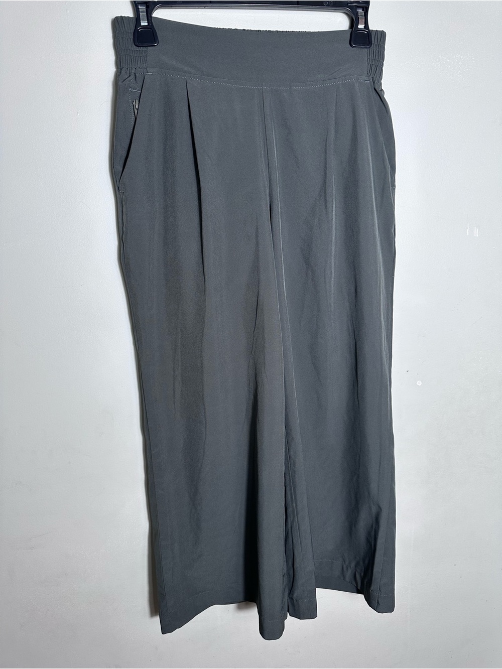 Quince Women's Wide-Leg Pants in Slate Gray Culottes